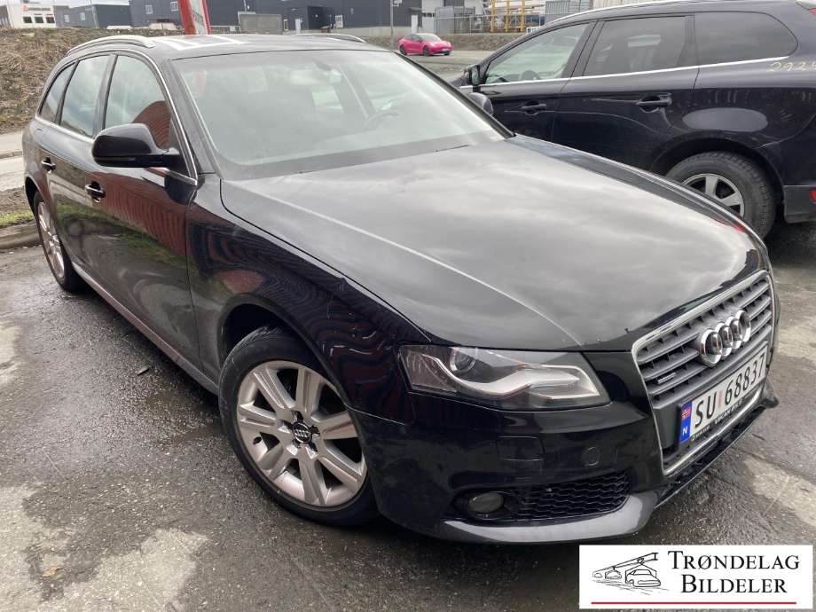 Audi A4, 2007-2014 (B8, Type IV) (B8) delebil , Motorkode: CDHB, Girkassekode: DIFF/GIRKODE - KCL/KXN