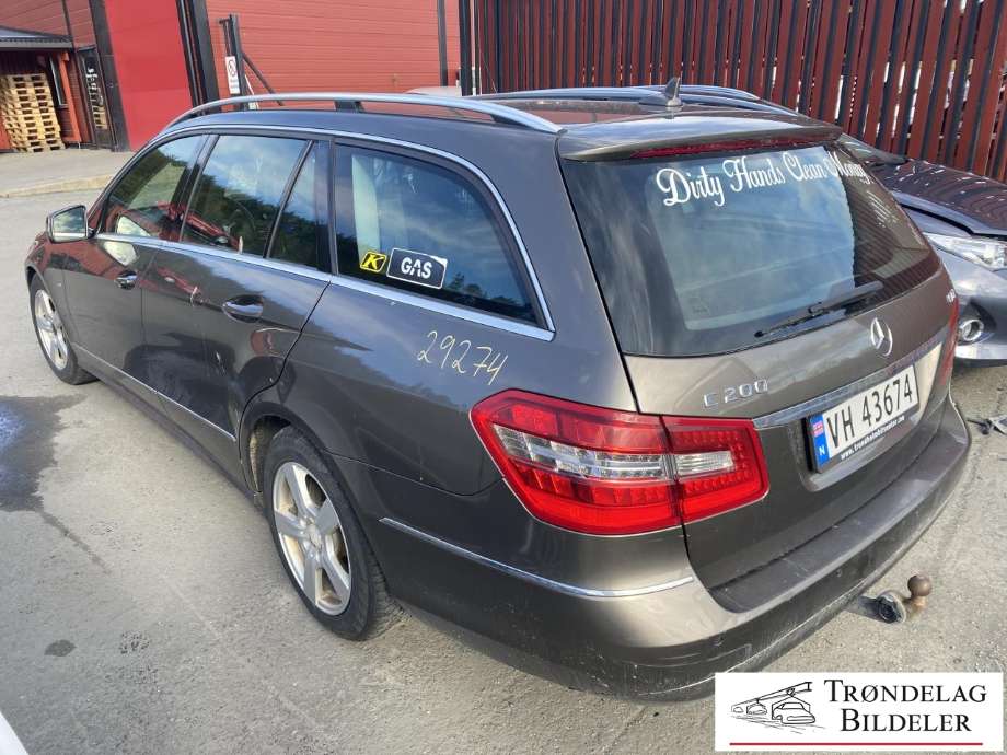 Mercedes E-Klasse 2009-2013 (Fase 1) (W212) delebil , Motorkode: , Girkassekode: 