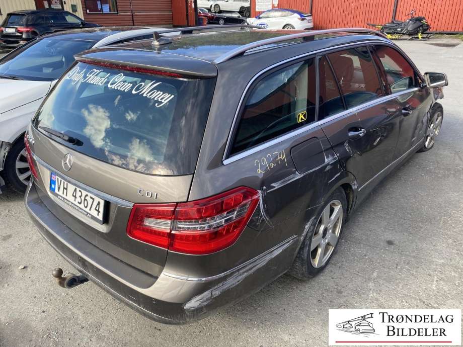 Mercedes E-Klasse 2009-2013 (Fase 1) (W212) delebil , Motorkode: , Girkassekode: 