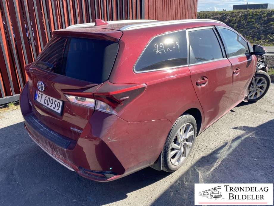 Toyota Auris 2015-2019 (Type II, Fase 2) delebil , Motorkode: 2ZR-FXE, Girkassekode: 