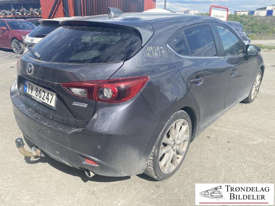 Mazda 3 2013-2016 (Type III, Fase 1) delebil , Motorkode: PE, Girkassekode: