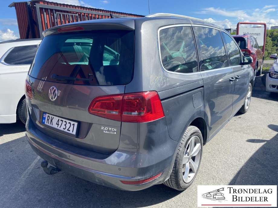 VW Sharan 2010-->> (Type II) delebil , Motorkode: CFF, Girkassekode: NLL