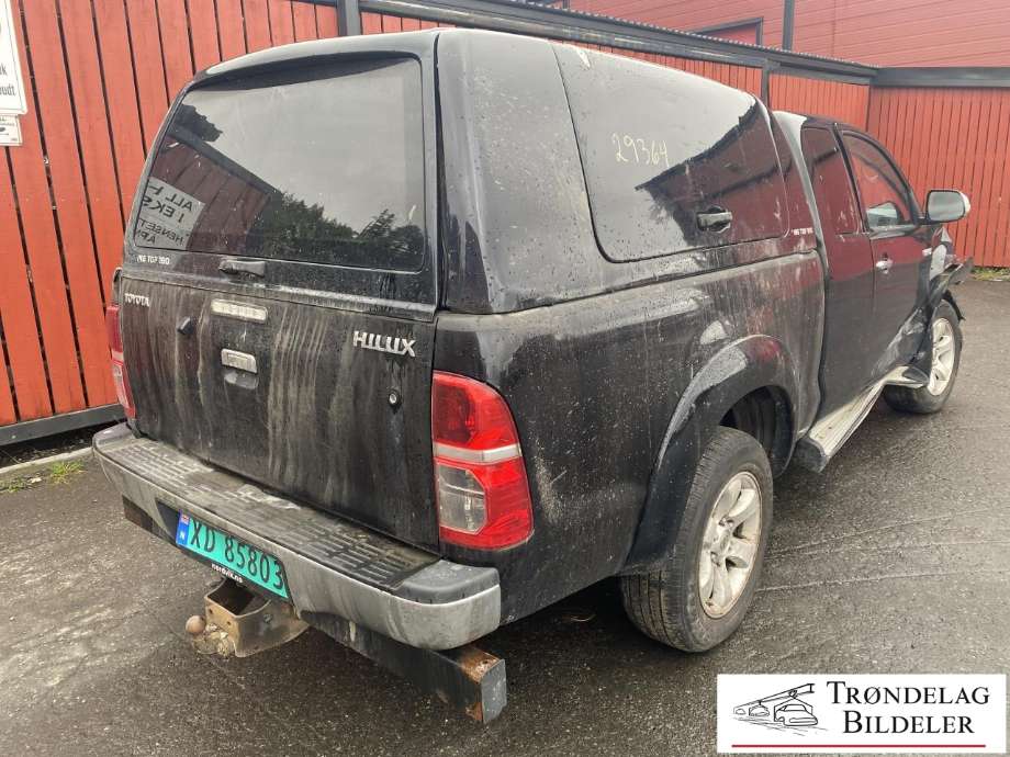 Toyota Hilux 2012-2016 delebil , Motorkode: 2KD-FTV, Girkassekode: