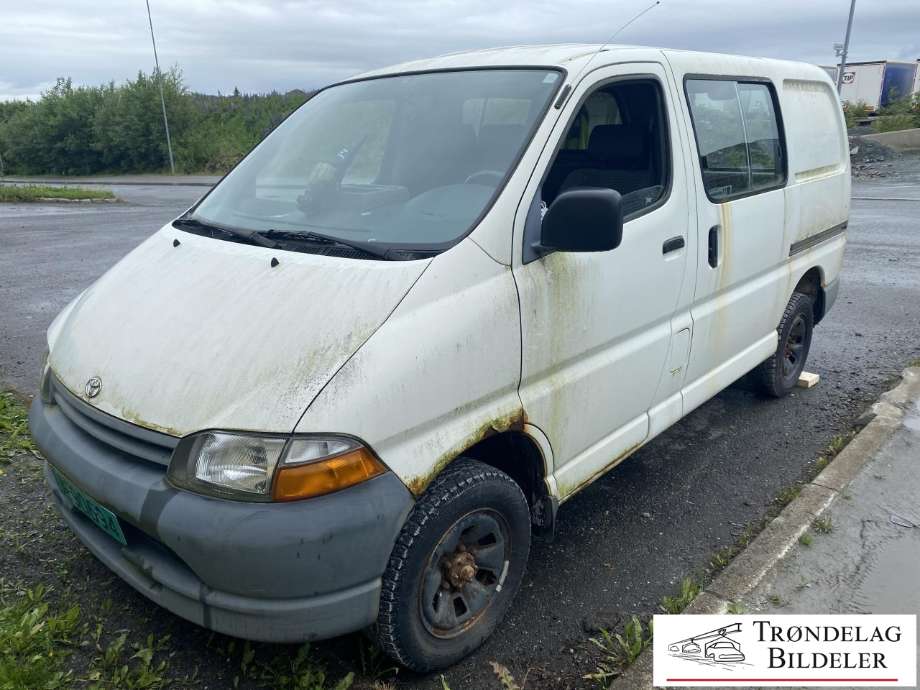 Toyota Hiace 1996-2001 (Fase 1) delebil , Motorkode: 2L-T, Girkassekode: