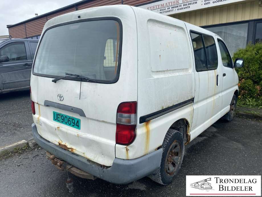Toyota Hiace 1996-2001 (Fase 1) delebil , Motorkode: 2L-T, Girkassekode: