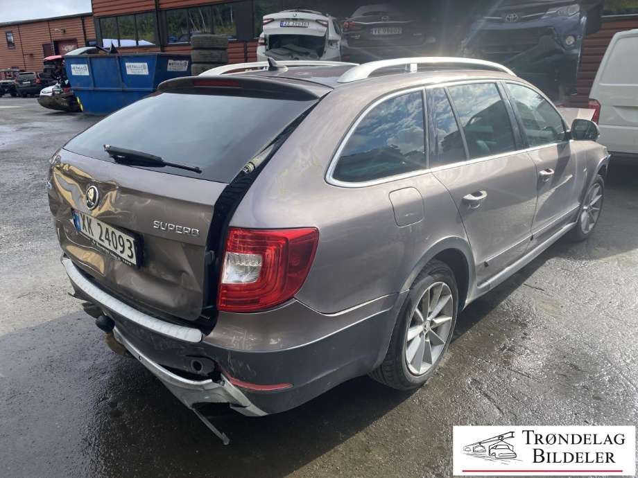 Škoda Superb 2015-->> (Type III) delebil , Motorkode: CFGB, Girkassekode: PQS