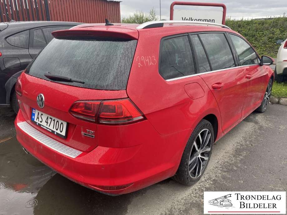 VW Golf VII 2012-2017 (Fase 1) delebil , Motorkode: CXX, Girkassekode: 