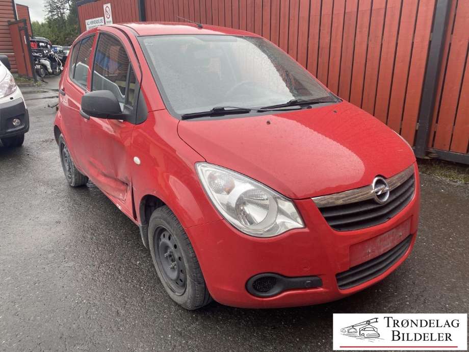 Opel Agila, 2008-2013  delebil , Motorkode: K10B, Girkassekode: MFT
