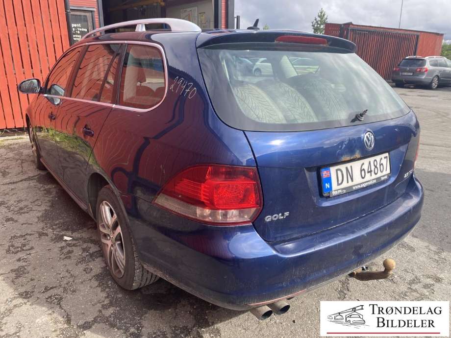 VW Golf VI 2008-2012 delebil , Motorkode: CFH, Girkassekode: MSV