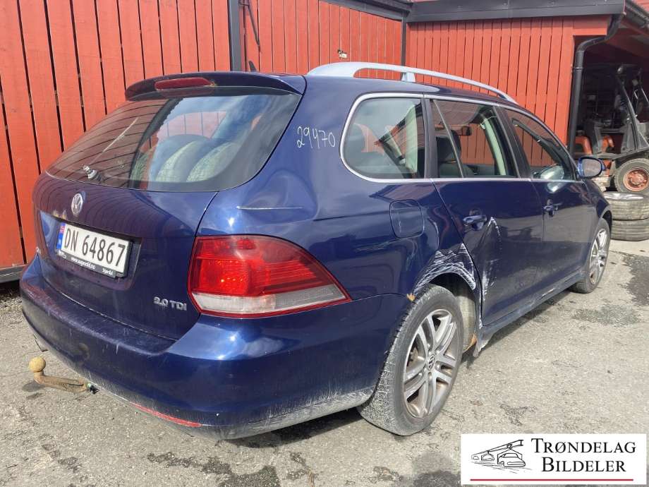 VW Golf VI 2008-2012 delebil , Motorkode: CFH, Girkassekode: MSV