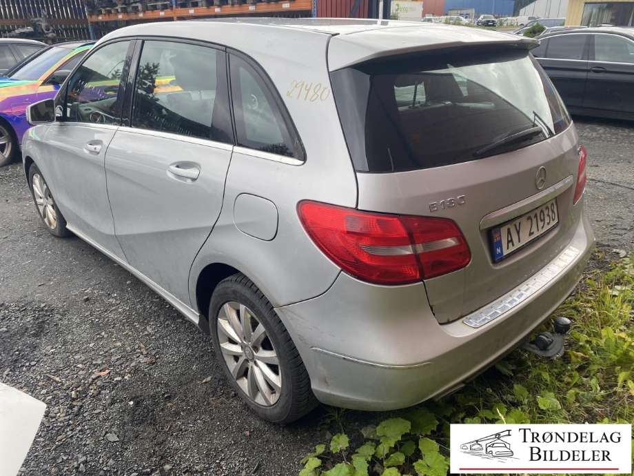 Mercedes B-Klasse 2011-2018 (W246) delebil , Motorkode: 651901, Girkassekode: