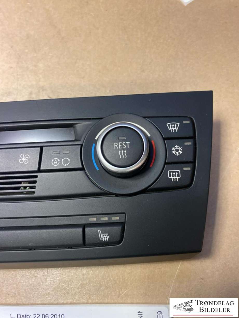 Varmeapparat betjening til BMW 3-Serie 2005-2011 (E90/E91/E92/E93) (E90/E91/E92/E93) (64119147299|64 11 9 199 260|A2C53246367)