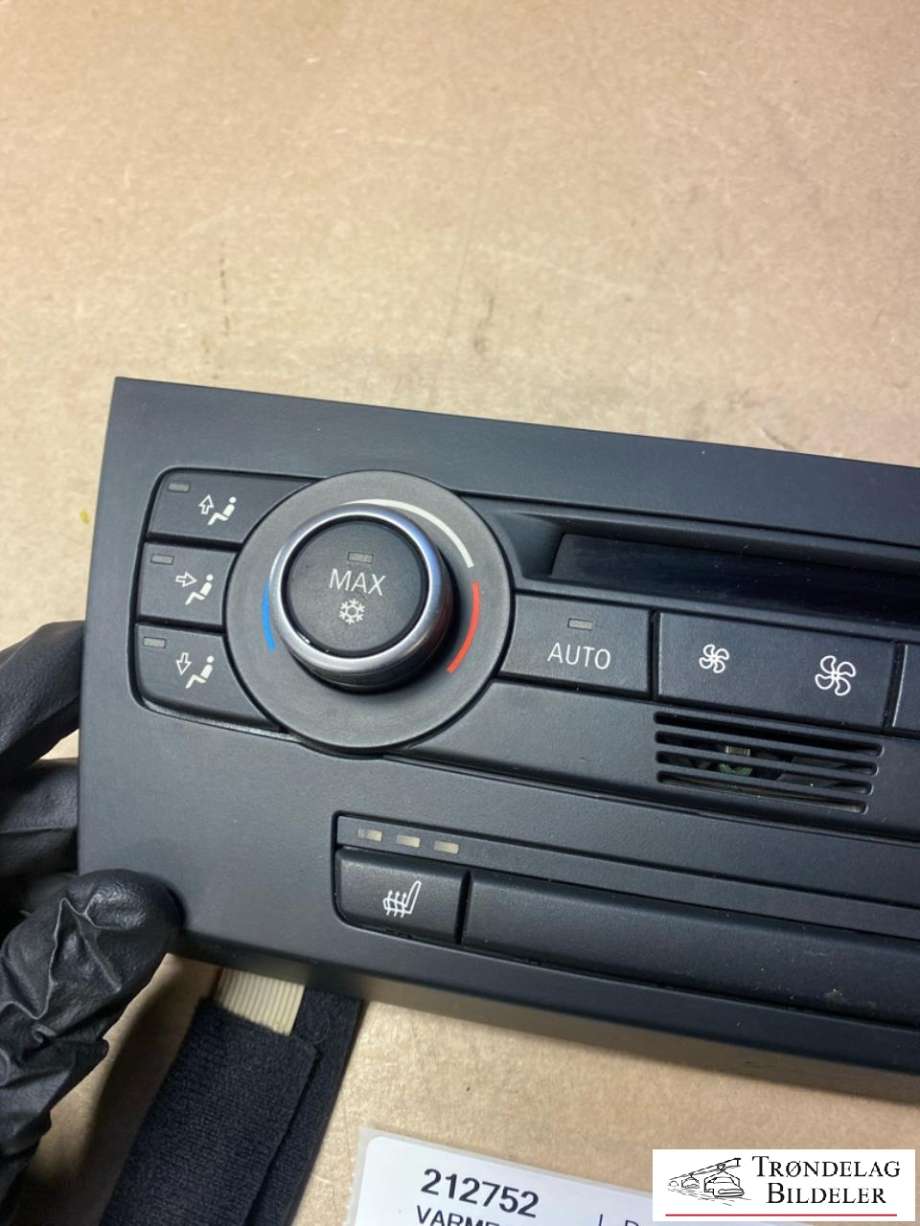 Varmeapparat betjening til BMW 3-Serie 2005-2011 (E90/E91/E92/E93) (E90/E91/E92/E93) (64119147299|64 11 9 199 260|A2C53246367)