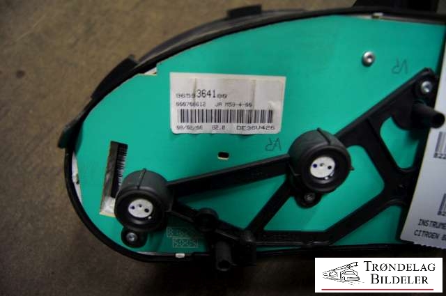 Instrumentpanel til Citroën Berlingo 2002-2008 (Type I, Fase 2)  (JAEGER|9659364100|DE36V426|)