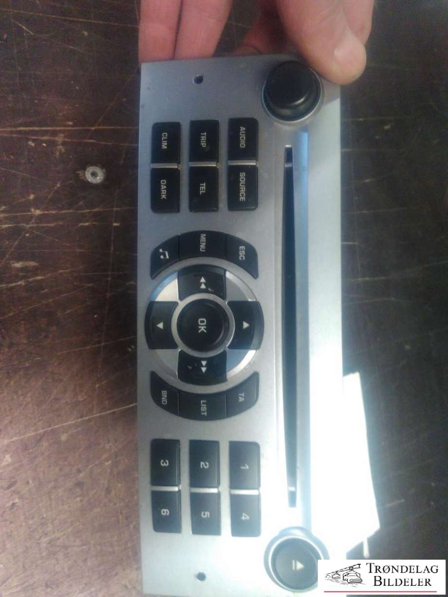 Bilstereo til Peugeot 407, 2004-2010  (9660647677)