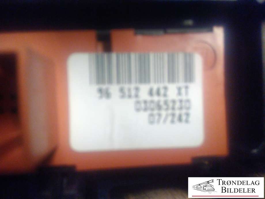 Varmeapparat betjening til Peugeot 407 2004-2010 (VISTEON|VP4PUH-18C612XA|)