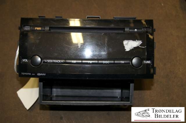 Bilstereo til Toyota Prius, 2004-2009 (Type II) (COMBI) (COMBI) (86120-47280)