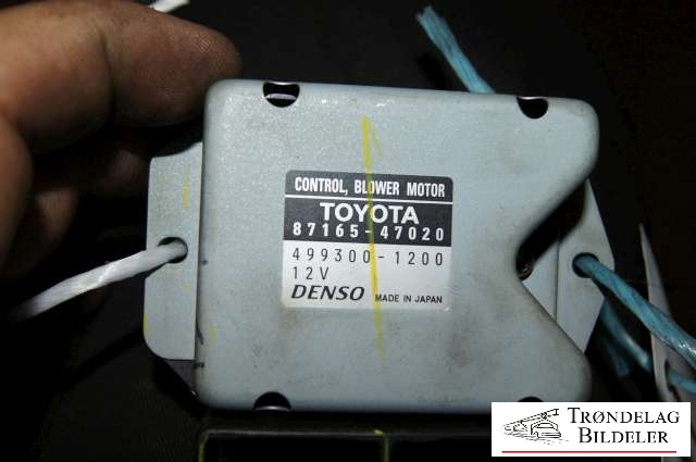 Varmeapparat motstand til Toyota Prius 2004-2009 (Type II) (COMBI) (COMBI) (87165-47020|)