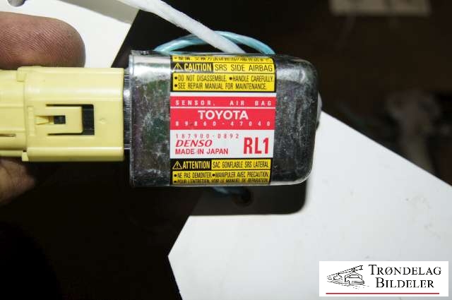 Airbag elektronikk til Toyota Prius, 2004-2009 (Type II) (COMBI) (COMBI) (89860-47040)