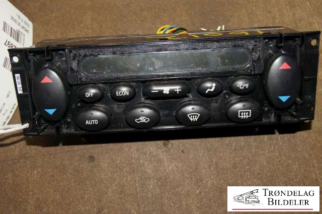 Varmeapparat betjening til Rover 75, 1999-2005 (JFC101785|MF146430-8910)