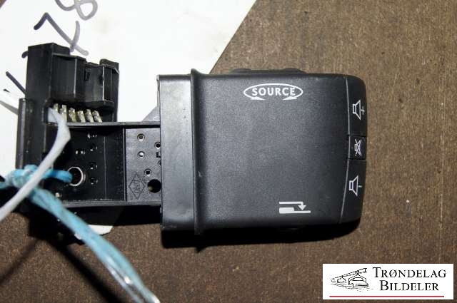Bryter diverse til Renault Megane 2006-2009 (Type II, Fase 2)