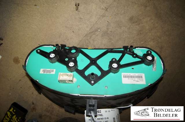 Instrumentpanel til Peugeot Partner 2002-2008 (Type I, Fase 2)