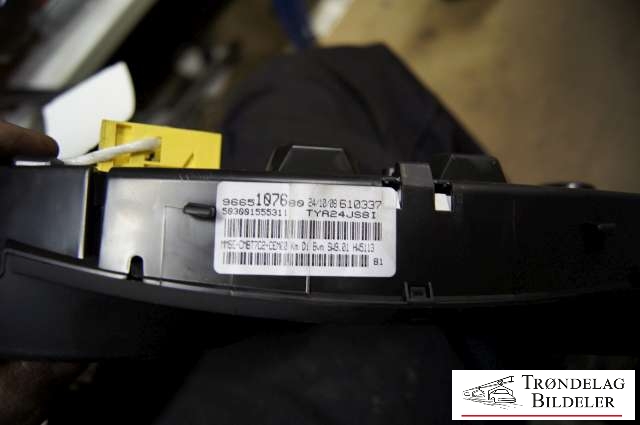 Instrumentpanel til Peugeot 308 2007-2011 (Type I, Fase 1)