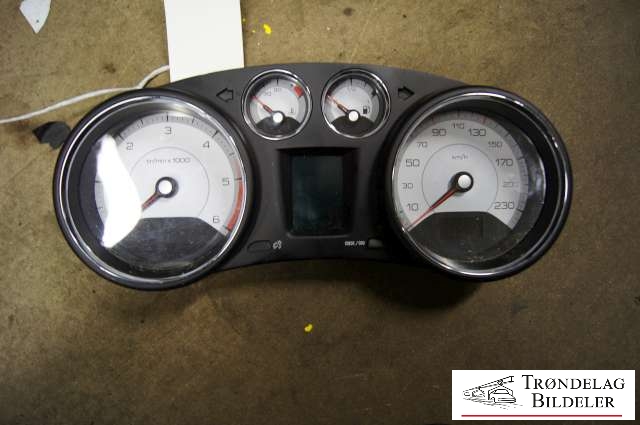 Instrumentpanel til Peugeot 308 2007-2011 (Type I, Fase 1)