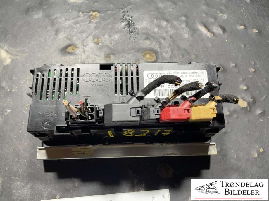Varmeapparat betjening til Audi A4 2001-2004 (Type II) (B6) (B6) (8E0 820 043 AB|)