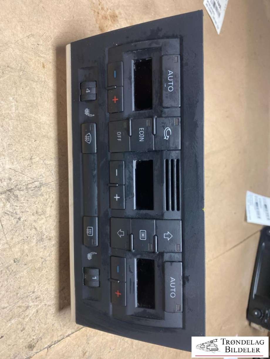 Varmeapparat betjening til Audi A4 2004-2008 (Type III) (B7) (B7) (8E0820043AK|)