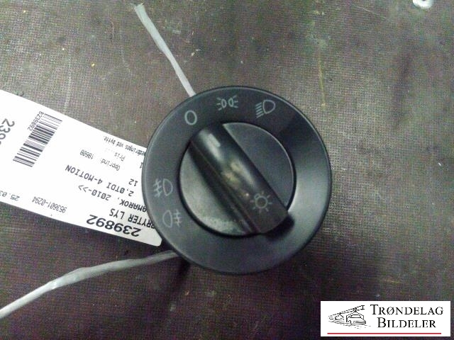 Bryter lys til VW Amarok 2010-2016 (Type I, Fase 1) (6Q0 941 531 N|)