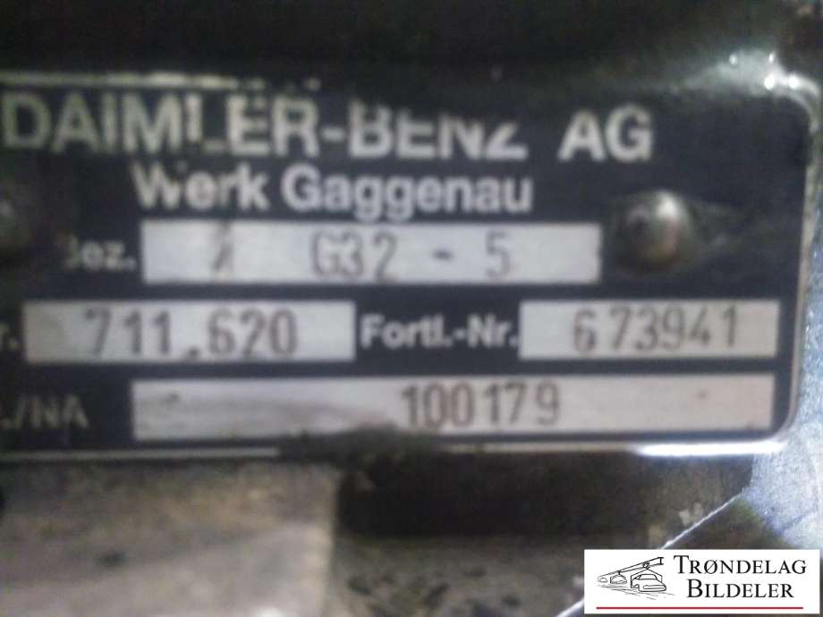 Girkasse manuell til Mercedes Sprinter 1995-2006 (903) (903) (711.620|G32-5|100179)