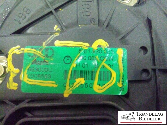 Varmeapparat motor til Audi A4 2001-2004 (Type II) (B6) (B6) (VALEO|)