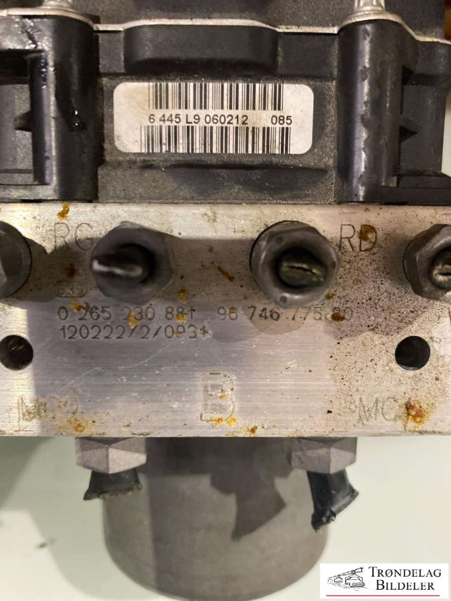 ABS sentral til Peugeot 3008 2009-2016 (Type I) (BOSCH|0265230881|)