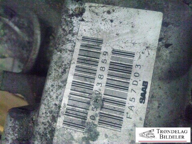 Girkasse automat til Saab 9-5 2006-2010 (Type I, Fase 3)