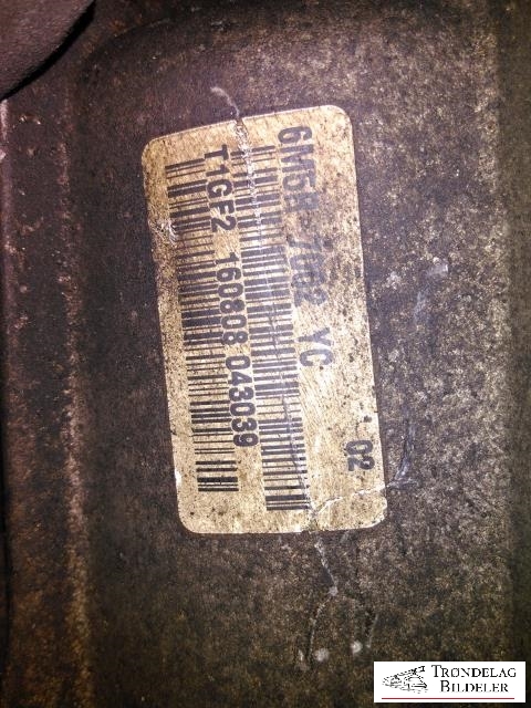 Girkasse manuell til Ford C-Max 2007-2010 (Type I, Fase 2) (1481206|6M5R-7002-YC|1509469|RM6M5R-7002-YC|)