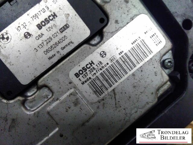 Kjølevifte elektrisk til BMW 3-Serie 2005-2011 (E90/E91/E92/E93) (E90/E91/E92/E93) (17 42 7 801 647|)