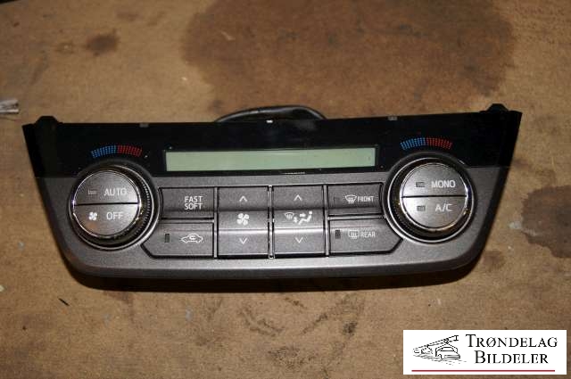 Varmeapparat betjening til Toyota RAV4, 2013-2015 (Type IV, Fase 1)  