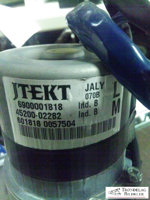 Rattaksel elektrisk servo til Toyota Auris 2007-2010 (Type I, Fase 1)  (6900001818|4520002282|)