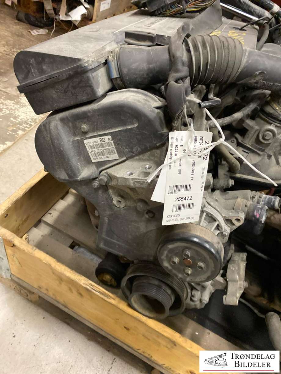 Motor bensin til Ford Fiesta 2002-2008 (Type V)  (FXJA|)