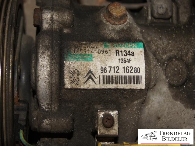 Aircondition kompressor til Peugeot 207 2006-2012  