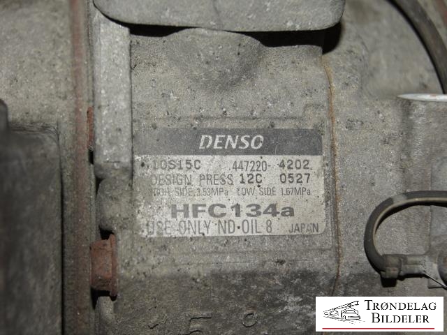 Aircondition kompressor til Toyota Avensis, Verso 2001-2009  (|447220-4202)