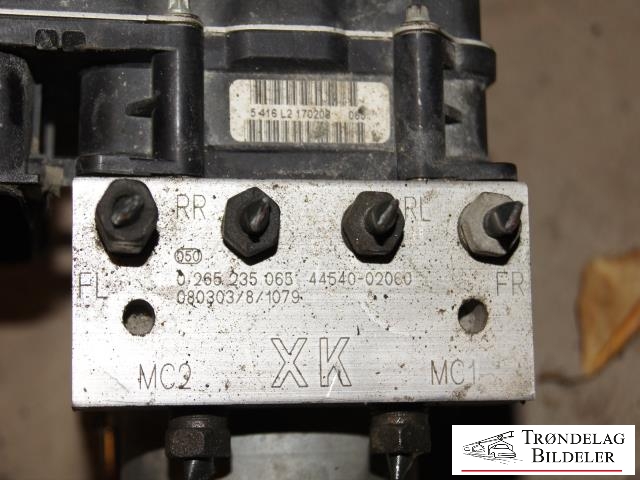 ABS sentral til Toyota Auris 2007-2010 (Type I, Fase 1)  (44050-02160|)