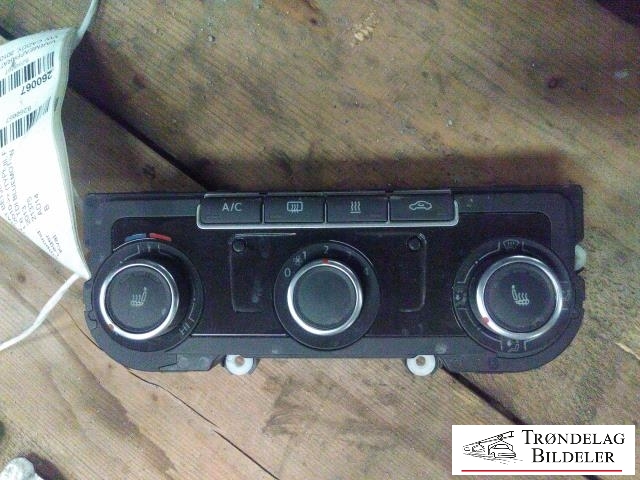 Varmeapparat betjening til VW Caddy, 2010-2015 (Type III, Fase 2) (VAG)