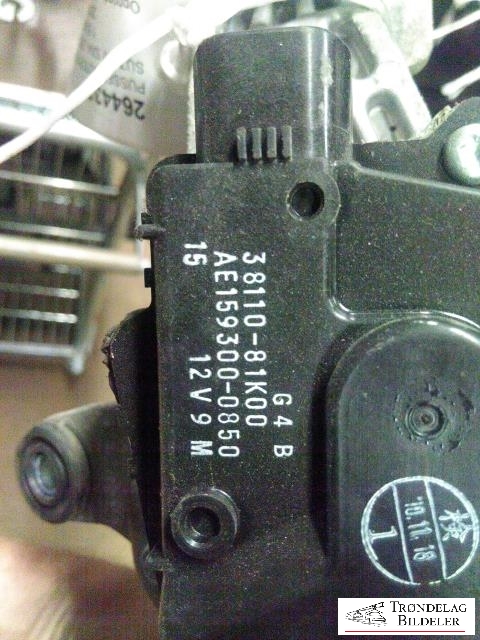 Viskermotor frontrute komplett m/overføring til Suzuki SX4 2009-2013 (Type I, Fase 2)  (38110-81K00|159300-0850|)