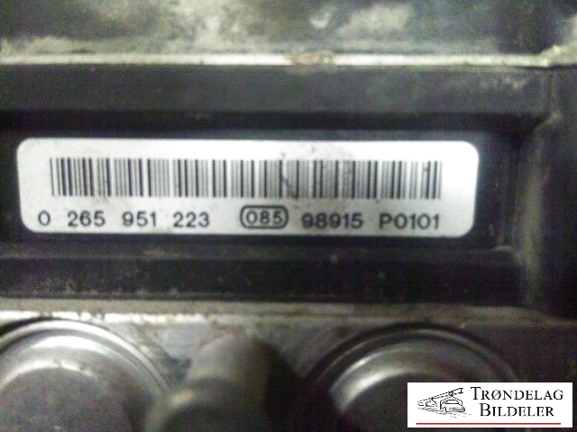 ABS sentral til Nissan Qashqai 2007-2010 (Type I, Fase 1)  (BOSCH|0265230686|5421L5110909085|0265951223)