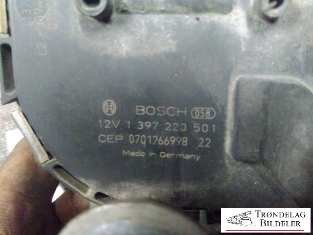 Viskermotor foran venstre til VW Touran 2007-2010 (Type I, Fase 2)  (BOSCH|1397220501|)