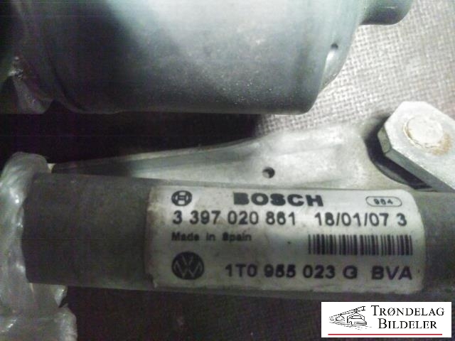 Viskermotor foran venstre til VW Touran 2007-2010 (Type I, Fase 2)  (BOSCH|1397220501|)