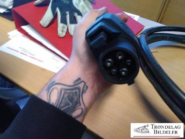 Batterilader kabel til Mitsubishi Outlander 2012-2015 (Type III, Fase 1)  (LADESTASJON TYPE 1|TYPE 1|LADESTASJON|)