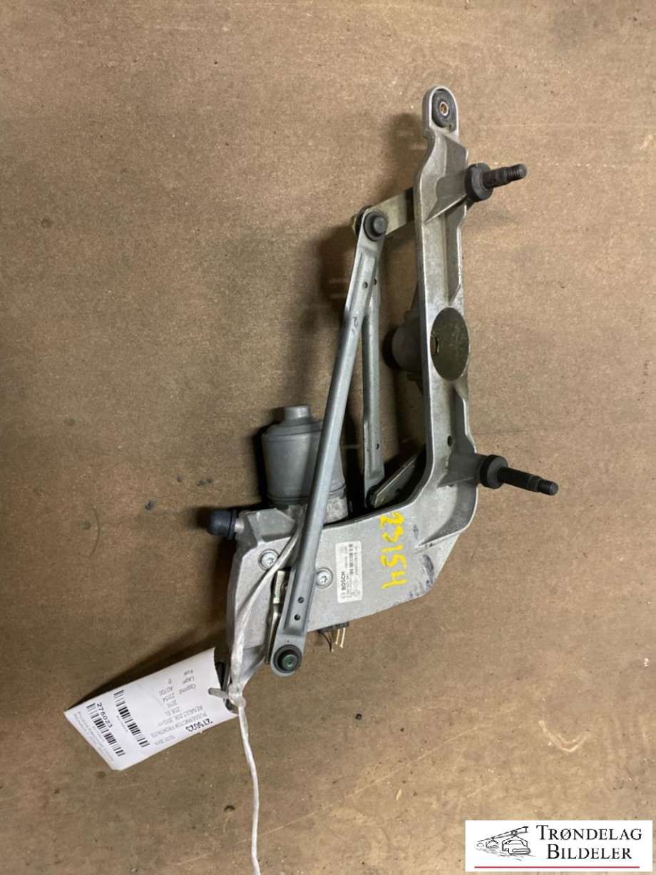 Viskermotor frontrute komplett m/overføring til Renault Zoe, 2013-2019 (Fase 1) (BOSCH|288003381R)